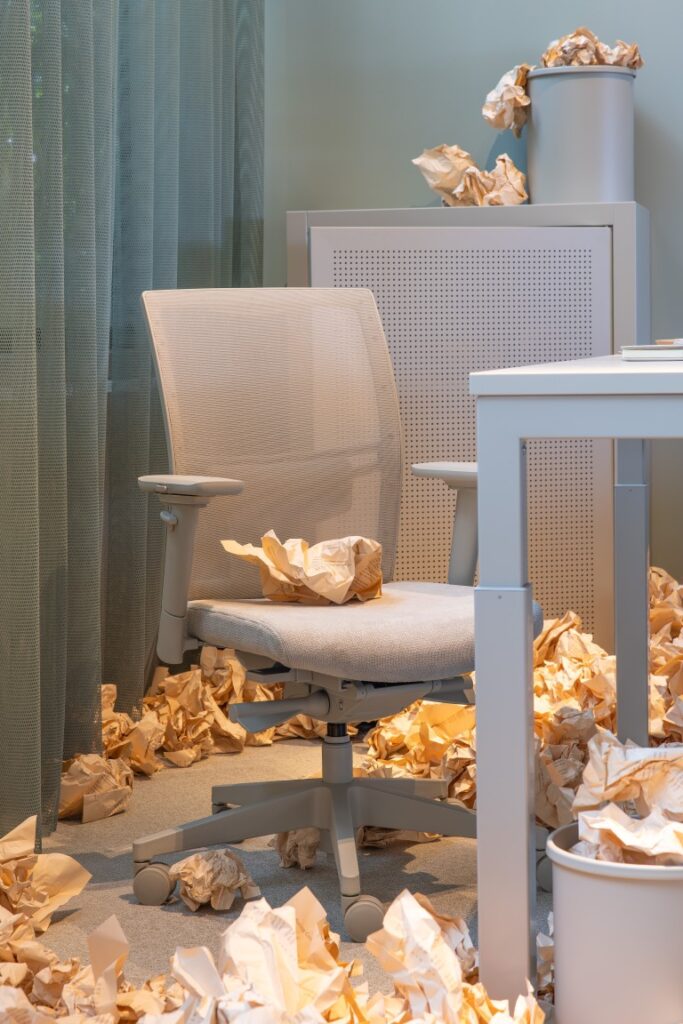 Boring Collection Netweave Chair